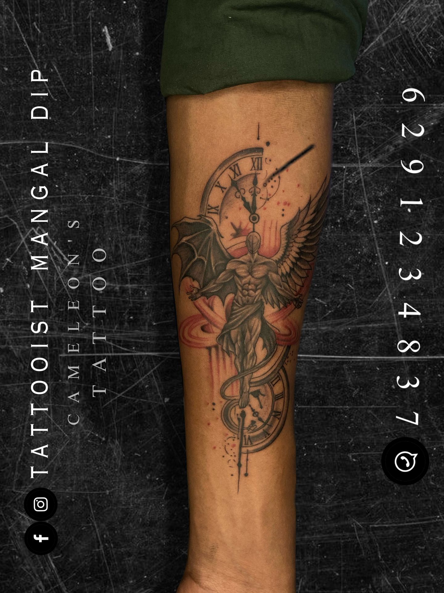 Warrior tattoos symbolize strength, resilience, courage, and the ability to overcome personal, emotional, or spiritual battles.